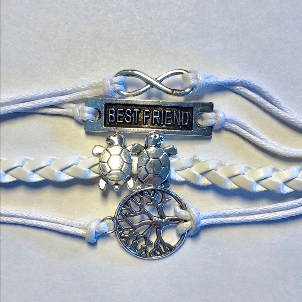 BEST FRIEND Infinity Bracelet - New - Picture 1 of 3
